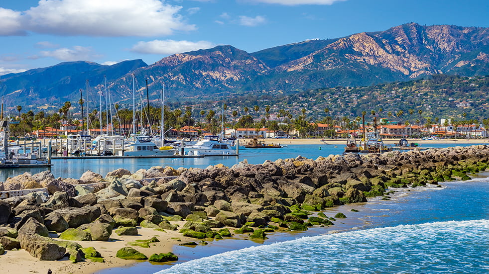 American Sky holiday destinations: Santa Barbara in California